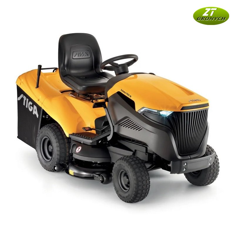 Stiga Estate 7102 W - zahradní traktor  se středovým výhozem a hydrostatickou převodovkou