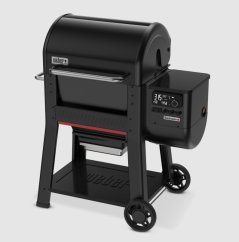 Weber Searwood Black 60 cm, peletový gril.