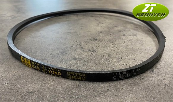 Klínový řemen O 10x 686 Li 711 Lw