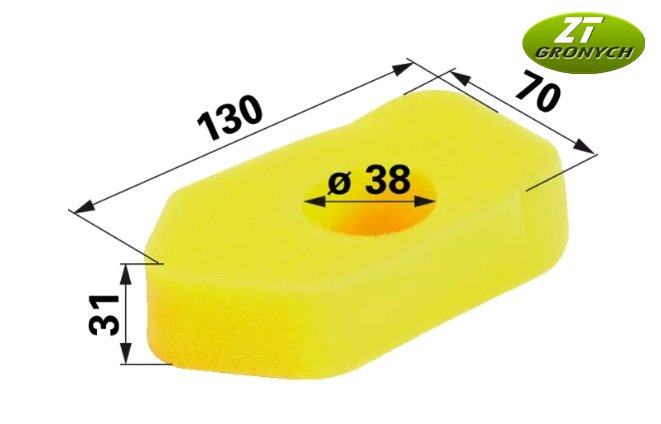 Vzduchový filtr 3.5Hp - nový typ