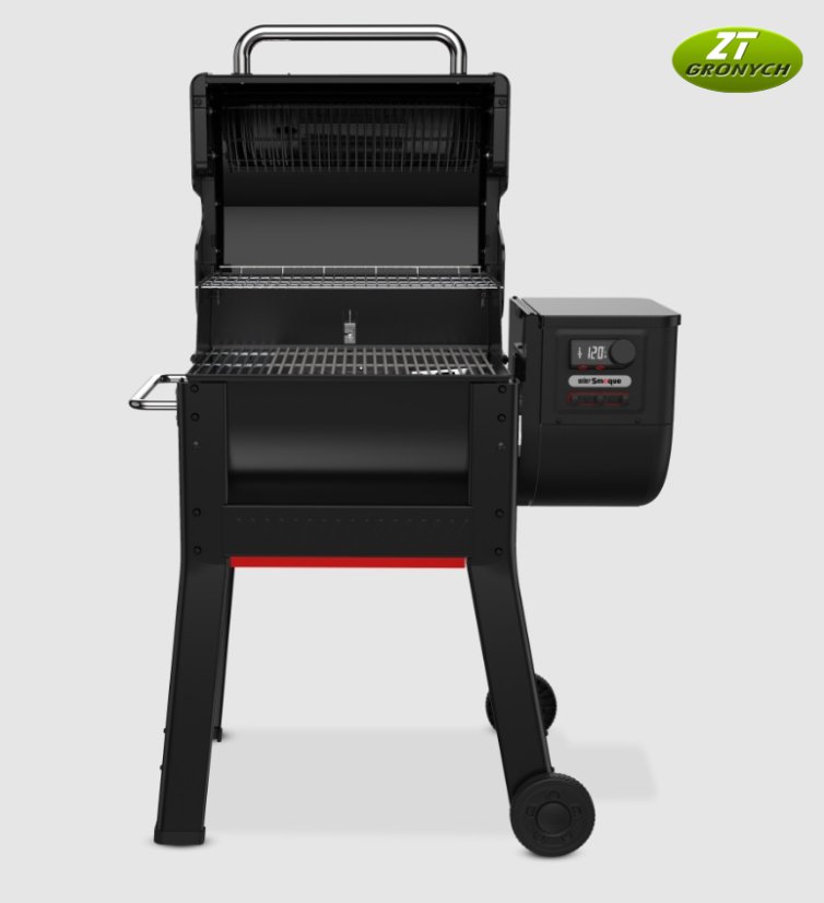 Weber Smoque Black 57 cm, peletový gril..