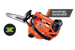 ECHO DCS-2500T - nejlehčí Aku řetězová pila na světě