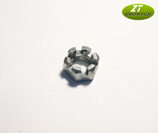 Matice korunková M12     