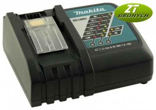 Makita nabíječka Ni-MH/Li-ion LXT DC18RC 7,2-18V pro rychlé nabíjení, balení igelit