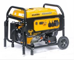 Agama R6000D - Rámová elektrocentrála 5500W s regulací AVR   