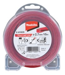 E-01828 - nylonová struna 2.7mm 15m speciální pro AKU stroje E-01828 - nylonová struna 2.7mm 15m speciální pro AKU stroje