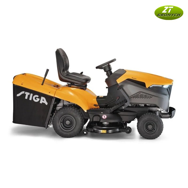 Stiga Estate 7102 W - zahradní traktor  se středovým výhozem a hydrostatickou převodovkou 