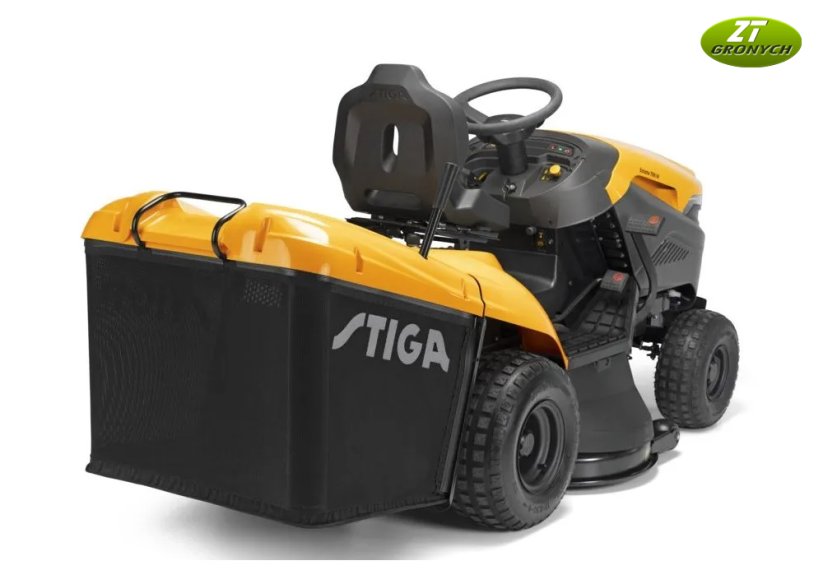 Stiga Estate 798 W - zahradní traktor  se středovým výhozem a hydrostatickou převodovkou.y