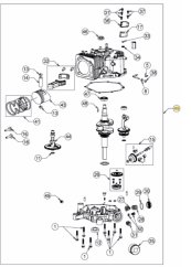 Polomotor bez hlavy 4P90JHC, 420cc