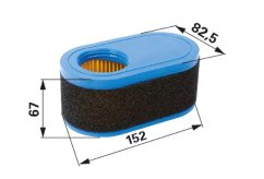 Vzduchový filtr s předfiltrem MTD- náhrada