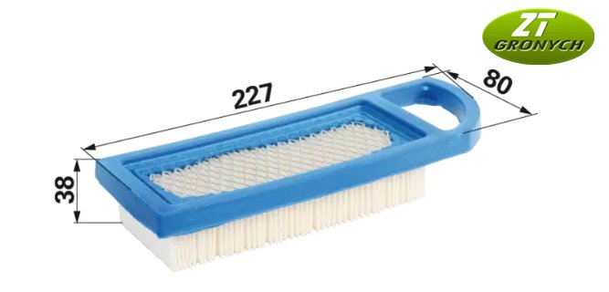 Náhrada - Vzduchový filtr +předfiltr ZDARMA BxS  Intek  15,5Hp 795115