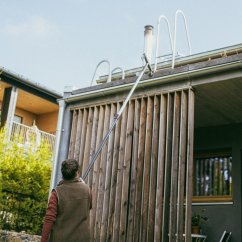 Fiskars 1080698 OneClick - Čistič okapů