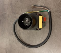 Spínač / vypínač pro čtípačky 230V