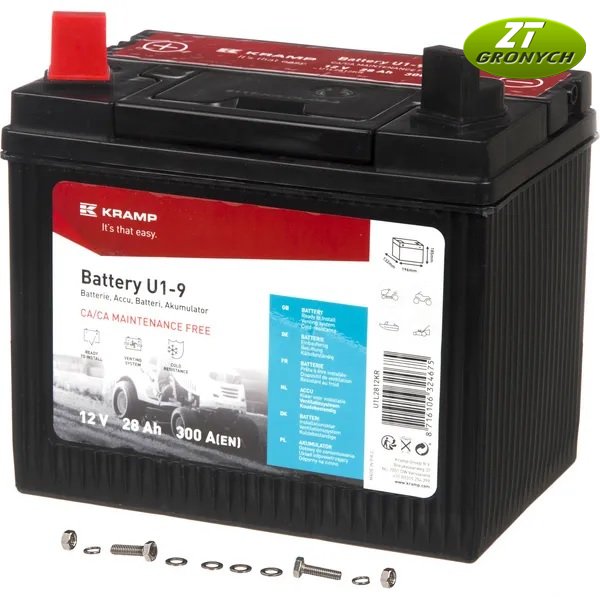 Kramp U1L2812KR- Baterie 12V 28Ah 300A