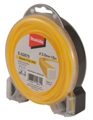 Dolmar 369224802 - Hranatá struna Square Trim PRO 3,0mm 15m Dolmar 369224802 - Hranatá struna Square Trim PRO 3,0mm 15m