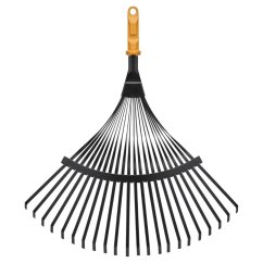Fiskars 1080675 OneClick - kovové hrábě na listí bez násady