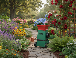 Štěpkovače a drtiče větví – vyberte správný stroj pro vaši zahradu