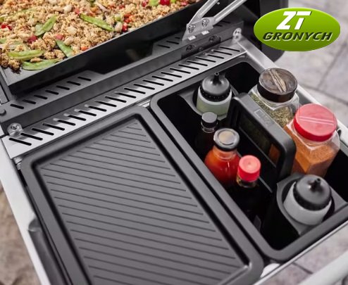 Weber 3400128 Works transportní box s poklopem na příslušenství