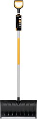 Fiskars 1057179 - Hrablo na sníh roller X-series