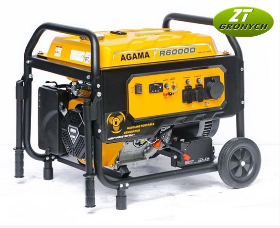 Agama R6000D - Rámová elektrocentrála 5500W s regulací AVR Agama R6000D - Rámová elektrocentrála 5500W s regulací AVR