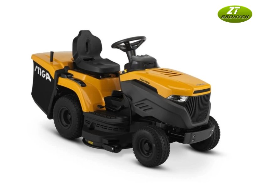 Stiga Estate 398 W - zahradní traktor  se středovým výhozem a hydrostatickou převodovkou