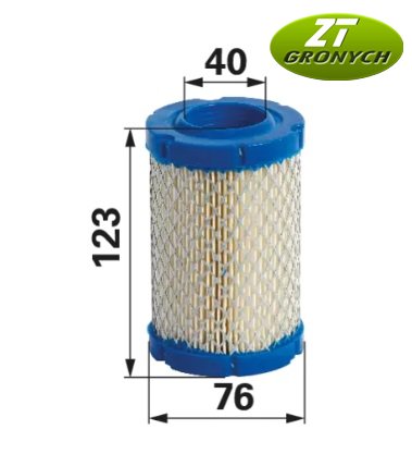 Vzduchový filtr Briggs & Stratton INTEK 13,5 - 19,5 HP