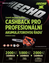 CASHBACK PRO PROFESIONÁLNÍ AKU ŘADU
