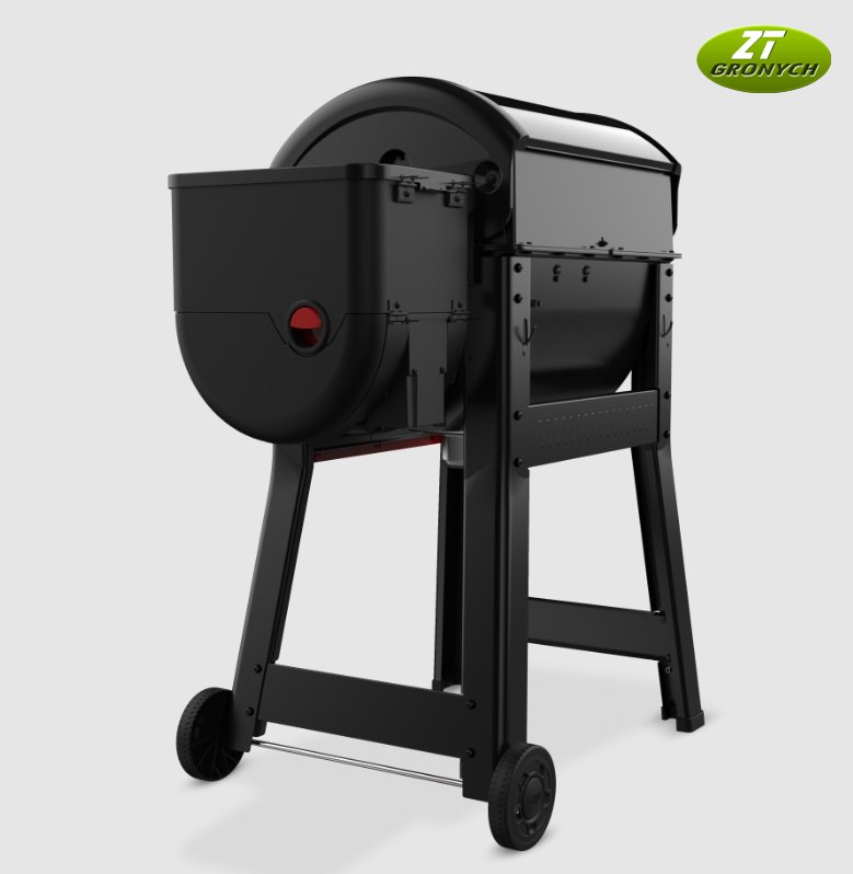 Weber Smoque Black 57 cm, peletový gril.