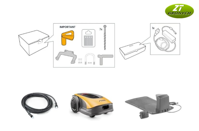 Stiga A500 - autonomní robotická sekačka