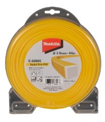 Dolmar E-02886 - Hranatá struna Žlutá Square Trim PRO 3,0mm 44m