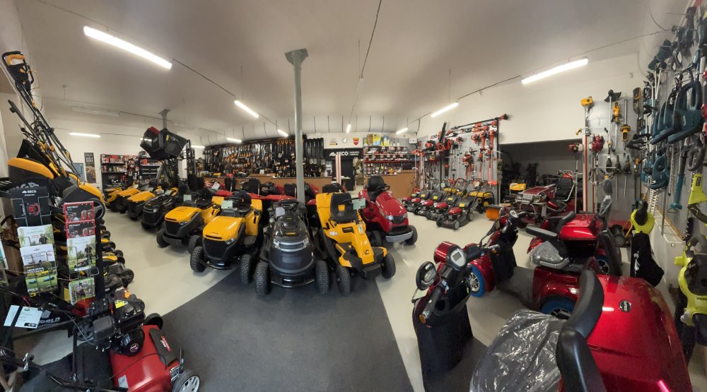 Zahradní technika Gronych v Šumperku