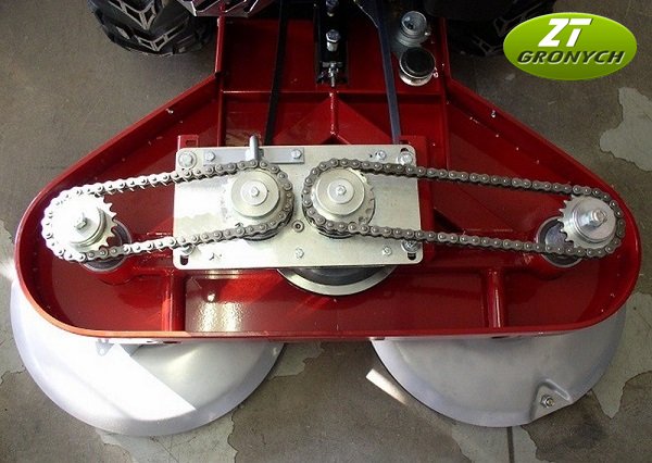 DAKR RZS 121 - dvoububnová sekačka pro pohonné jednotky FD-5