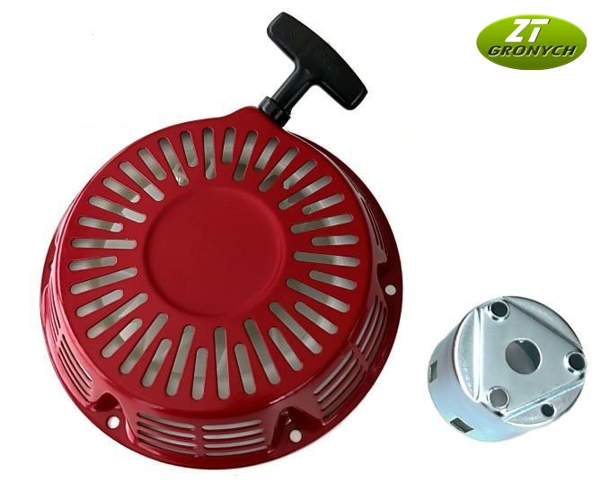 Startér HONDA  GX340, GX390 - náhrada, vzdálenost mezi otvory uchycení 100mm, průměr 214mm