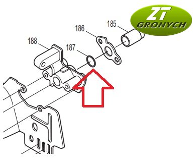 O-kroužek sání 10, MS 335.4U